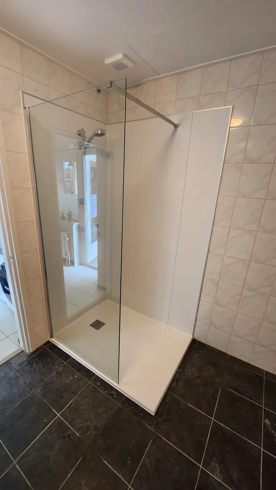 Veilige inloopdouche na renovatie